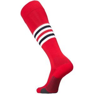 TCK Dugout Series OTC Baseball Socks - New - Scar/White/Navy
